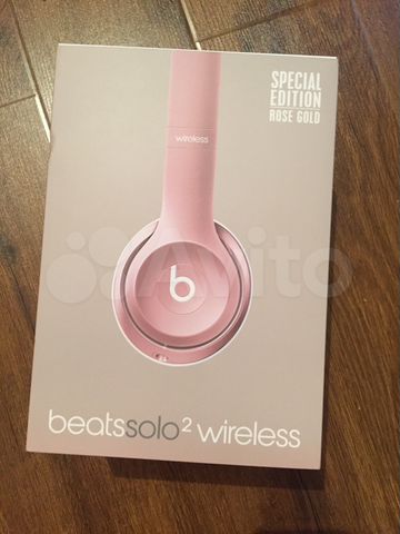 beats solo 2 wireless rose gold