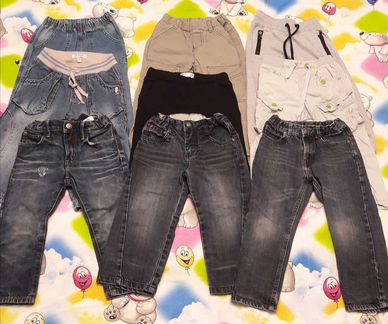 Джинсы, штаны и шорты 98-104 р-р