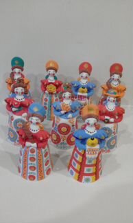 Колокольчик-барыня, по мотивам дымки