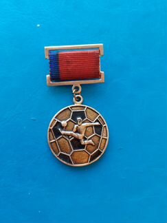 Значок СССР, Первенство РСФСР футбол, мяч, на заст