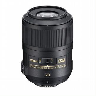 Объектив Nikon 85mm f/3.5G ED VR DX AF-S Micro