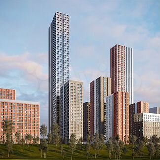 1-к квартира, 39.3 м², 35/52 эт.