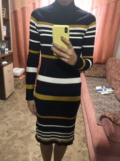 Платье massimo dutti трикотажное