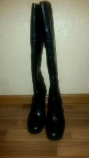 Новые зимние кожанные сапоги на натуральном меху 3