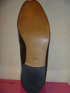 Туфли кожаные