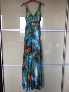 Платье длинное в пол на вечер S