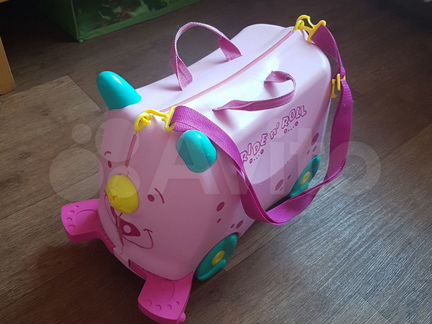 Детский чемодан каталка ride n'roll