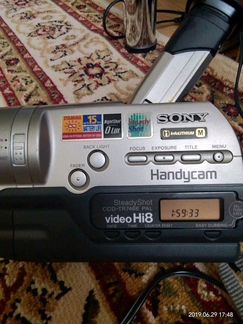 Видеокамера sony CCD-TR748E(производство Япония)
