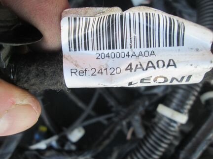 Проводка двигателя Hyundai Solaris 2013 г. автомат