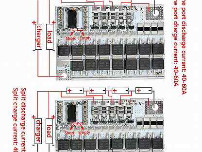 Bms 5s 100a схема подключения