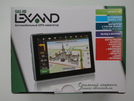 Lexand SA5 HD, Navitel 9.13, iGO Primo обновлён