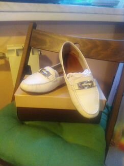 Мокасины Эконика RiaRosa, белые