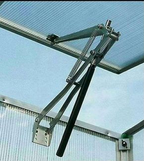 Форточка для теплицы автоматическая