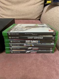 Xbox one 500gb + игры + Торг